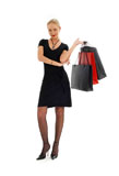 shopping+blond+in+black+dress+%233