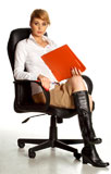 office+lady+in+chair