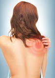 woman with backache