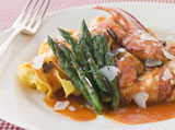 Lobster+Tagaliatelli+with+Asparagus+Parmesan+and+Sliced+Truffle