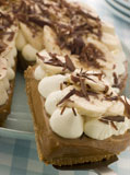 Banoffee+Pie+With+A+Slice+Being+Taken