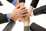 Businesspeople+Hands+In+Together+