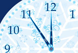 New+year%27s+clock+background%2C+vector