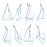 set+of+sailboat+icons%2C+vector+illustration