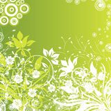 Vegetative+ornament+of+green+colour+with+space+for+the+text
