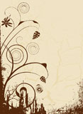 floral+brown+abstract+image+ideal+as+a+background+with+room+for+your+own+text