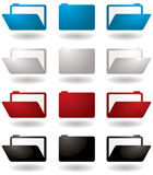 Illustrated+3d+folder+icons+in+four+colour+variations