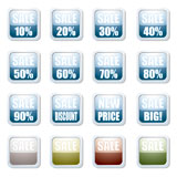 collection+of+twelve+icon+buttons+with+sale+text+and+colour+variation
