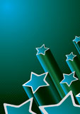 Blue+and+green+star+background+with+copy+space