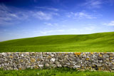 Beautiful+green+meadow+with+a+old+Stone+wall+