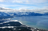 view+from+heavenly+ski+resort+on+South+Lake+Tahoe+in+winter+