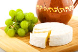 French+camembert+with+white+grapes+and+wine+carafe+