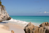 Caribbean+turquaise+sea+view+in+Tulum+Mexico