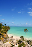 tulum+mayan+riviera+tropical+beach+palm+trees+turquoise+caribbean+sea