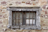 Aged+wooden+window+in+masonry+stone+walls+house+in+Navarra+Pyrenees+Spain