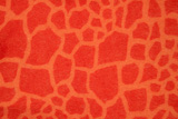 Giraffe+imitation+fantasy+orange+winter+fabric+pattern
