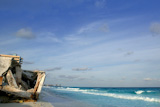 Cancun+Caribbean+houses+after+hurricane+storm+crash+disaster+++