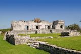 Mayan+ruins+at+Tulum+Mexico+monuments+Riviera+Maya