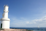Lighthouse+in+balearic+Islands+Formentera+blue+sea+and+sky