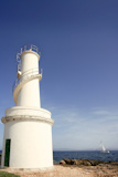 Lighthouse+in+balearic+Islands+Formentera+blue+sea+and+sky
