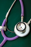 Close-up+view+of+purple+stethoscope.