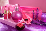 barbie+style+fashion+makeup+vanity+dressing+table+pink+and+purple+still+photo