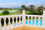 Golf+course+view+from+house+with+pool+white+balustrade