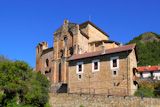 Siresa+romanesque+monastery+in+Huesca+Aragon+Spain