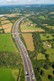 Helicopter+aerial+shot+of+traffic+congestion+on+the+M25+motorway+around+London%2C+England