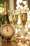 Champagne+glasses+ready+to+bring+in+the+New+Year