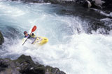 Kayaker+Riding+Rough+Rapids