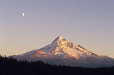 Mountain+Peak+With+A+Moon+In+The+Sky