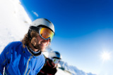 Young+skier+ready+for+a+new+day+on+the+ski+slopes.+Italian+Alps.