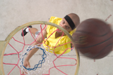 Slam+dunking+a+basketball.
