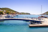 Andratx+port+in+Majorca+Balearic+island+view+of+bridge