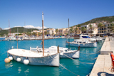 Andratx+port+marina+with+llaut+boats+in+Mallorca+balearic+islands