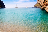 Escorca+Sa+Calobra+beach+in+Mallorca+balearic+islands+Torrent+de+Parlos