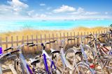 Bicycles+parking+in+Illetes+beach+at+Formentera+island
