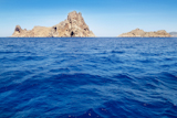 Ibiza+Es+Vedra+an+Vedranell+islands+in+Mediterranean+blue+sea