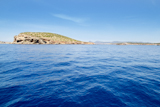 Ibiza+Illa+del+Bosque+island+in+San+Antonio+at+Blue+Balearic+Mediterranean