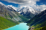 Beautiful+turquoise+lake+in+Altai+mountains