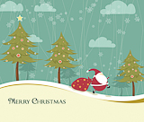 vector+winter+background+with+santa%0A
