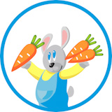 Vector.+Hare+gift+carrot+in+color+10