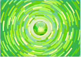 Vector+illustration+-+Green+planet+background.+Environmental+thinking
