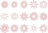 Vector+illustration+set+of+abstract+floral+and+ornamental+elements