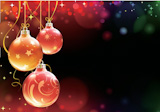 Vector+illustration+of+abstract+background+with+cool+Christmas+decorations