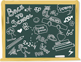 realistic+vector-illustration+of+a+vintage+blackboard+with+scribbles