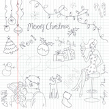 Cute+Christmas+and+New+Year+doodles