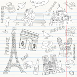 love+in+paris+doodles