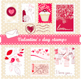 set+of+valentine%60s+day+stamps